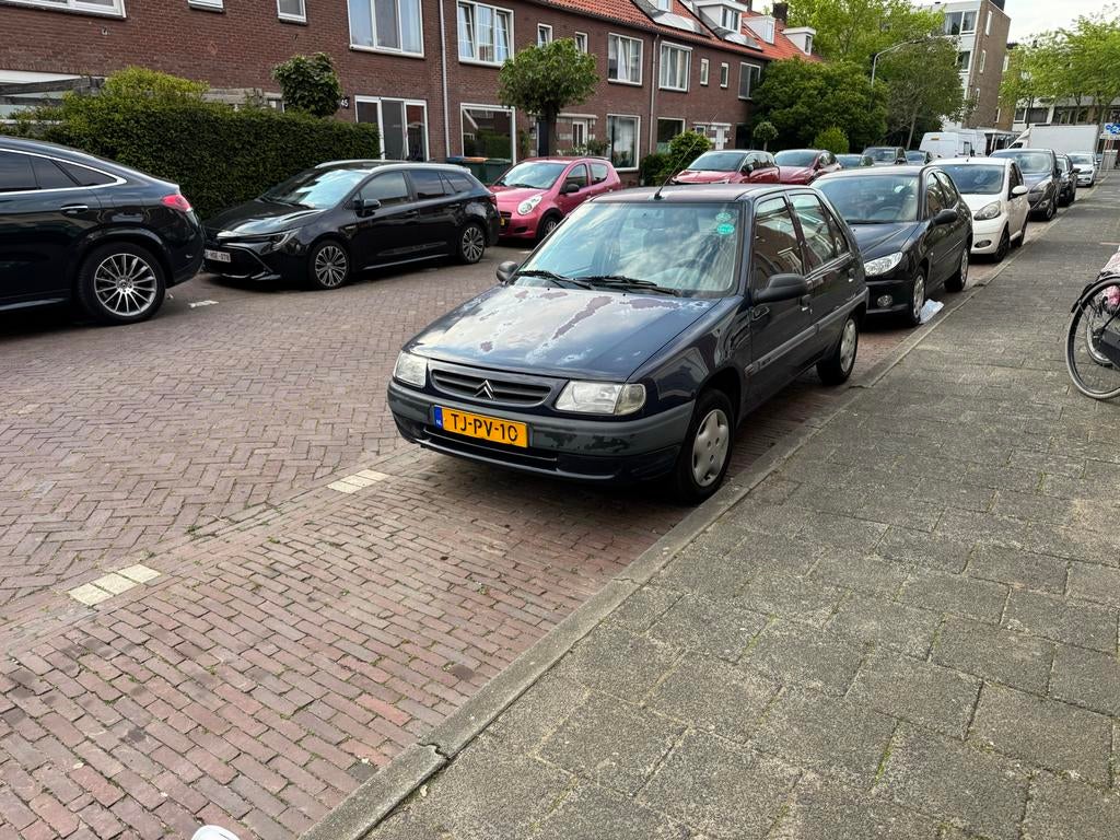 Citroën Saxo 1.1 X 1998 Blauw, Voorwielaandrijving, 600 kg, 4 cilinders, Saxo