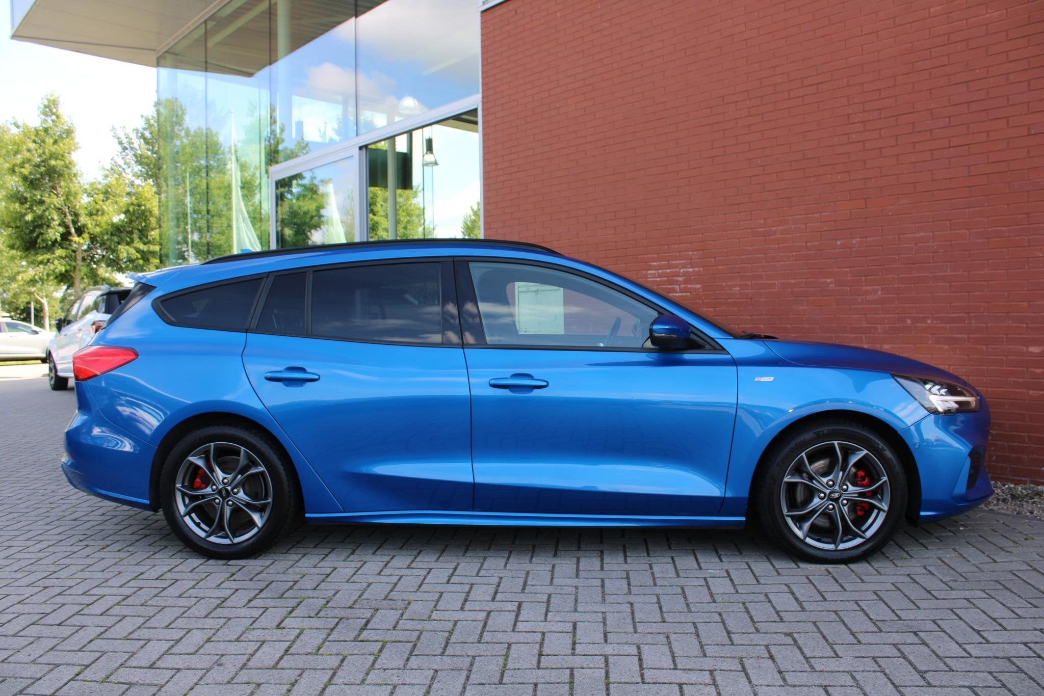 Ford Focus Wagon 2.0 EcoBlue ST Line Business 150pk Automaat, Stof, Euro 6, 150 pk, Blauw