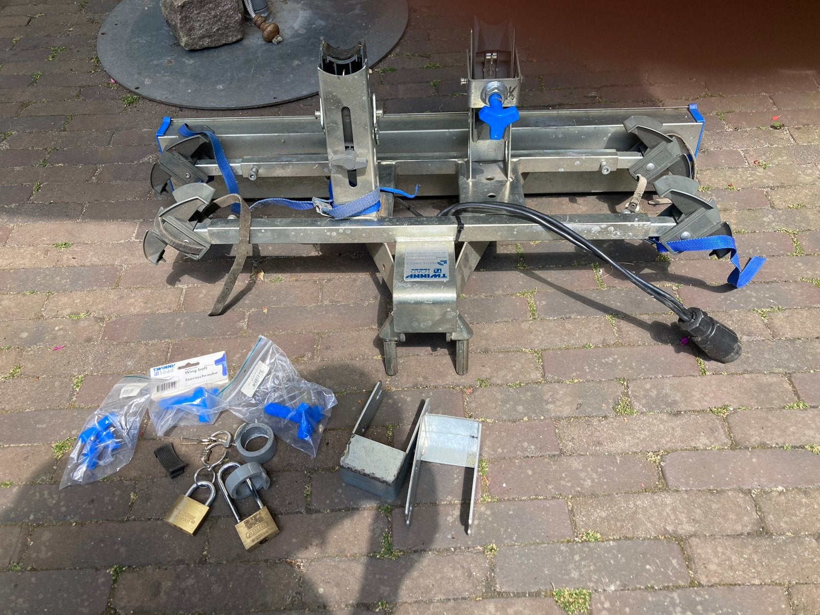 Twinnylioad fietsendrager, Auto diversen, Fietsendragers, Ophalen, Gebruikt, Trekhaakdrager