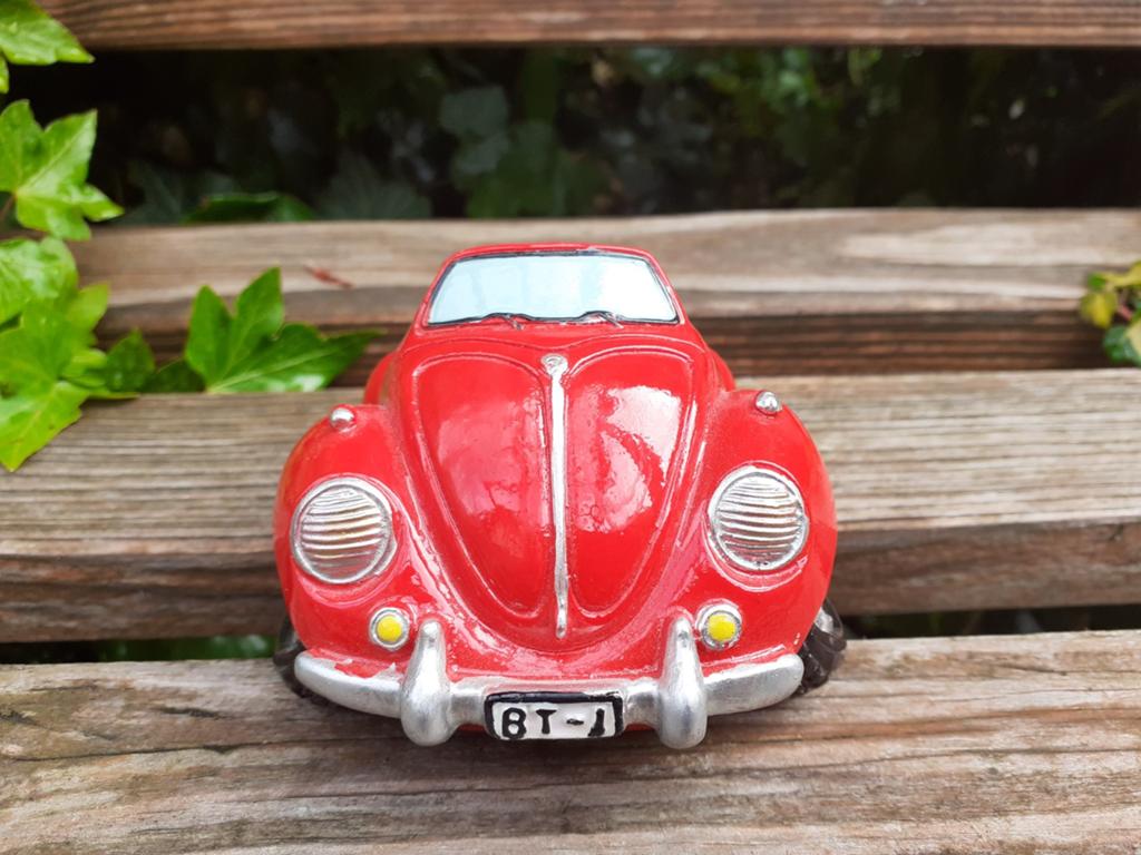 Volkswagen Vw kever spaarpot, Ophalen of Verzenden, Zo goed als nieuw, Steen, Aardewerk of Keramiek, Vervoermiddel