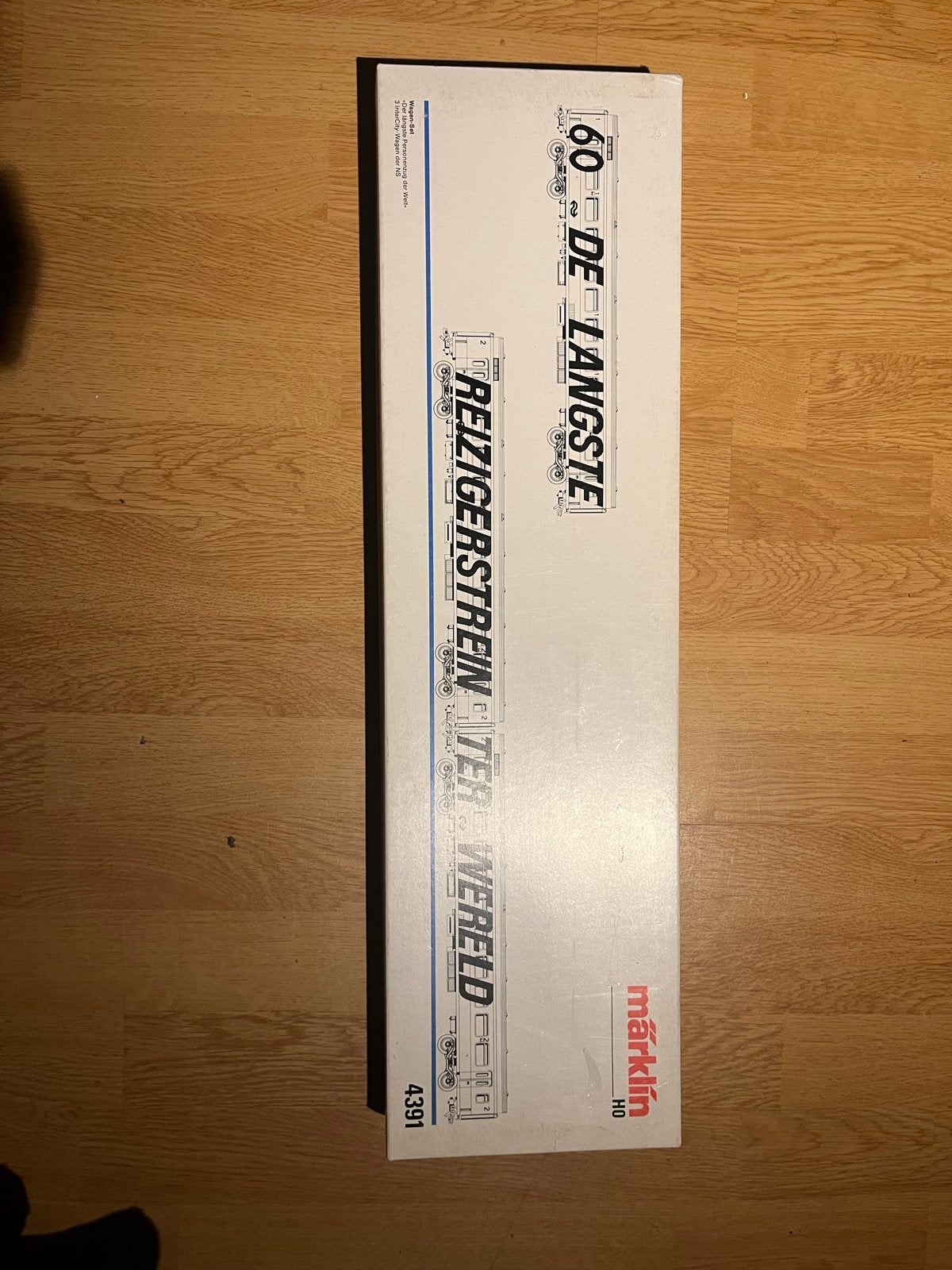 Märklin 4391 - 60 De Langste Reizigerstrein ter Wereld, Wisselstroom, Wagon, Ophalen of Verzenden, Zo goed als nieuw