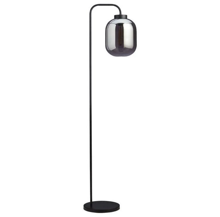 Vloerlamp | Pegasi | zwart, Huis en Inrichting, Lampen | Vloerlampen, Ophalen, Zo goed als nieuw, Glas, 150 tot 200 cm