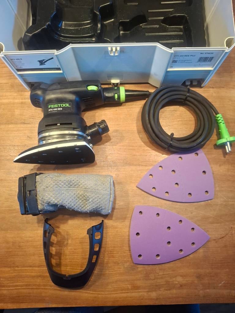 FESTOOL DTS 400 REQ-PLUS 2023/05, Doe-het-zelf en Verbouw, Gereedschap | Schuurmachines, Ophalen of Verzenden, Zo goed als nieuw