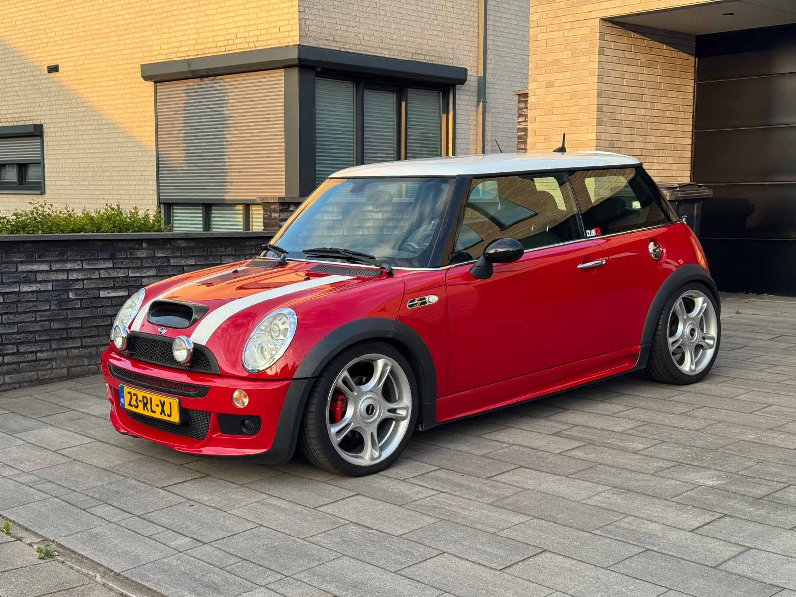 Mini 1.6 16V Cooper S 2005 Chili red, Auto's, Mini, Particulier, Cooper S, ABS, Airconditioning, Alarm, Boordcomputer, Centrale vergrendeling