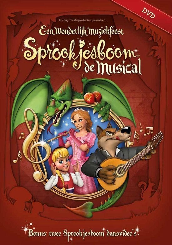 Sprookjesboom de Musical - Een Wonderlijk Muziekfeest DVD, Cd's en Dvd's, Show, Bonusmateriaal, Alle leeftijden, Nederlands