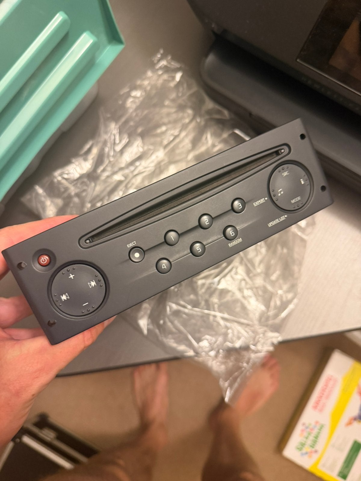 Renault clio radio, Auto diversen, Autoradio's, Ophalen of Verzenden, Gebruikt