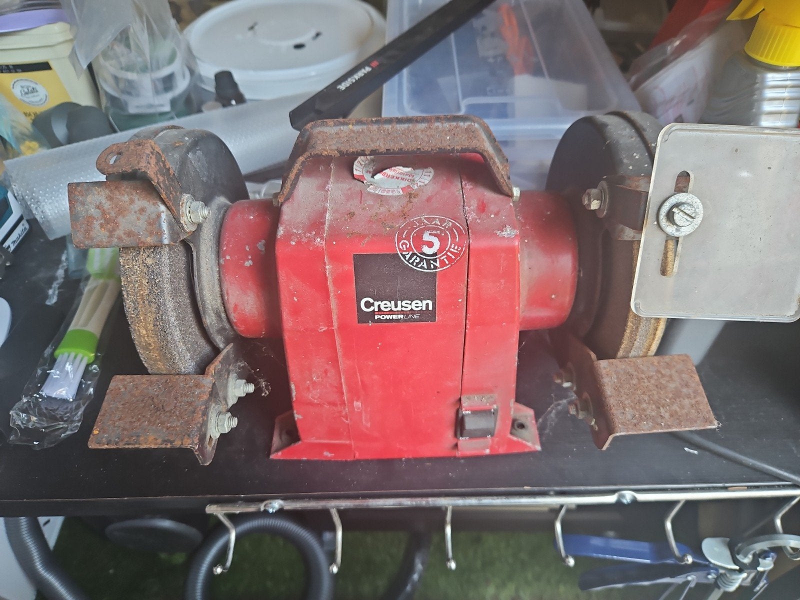 Creusen DS 7150 T Werkbankslijpmachine - Gebruikt, Ophalen, Gebruikt, Minder dan 700 watt, Werkbankslijpmachine