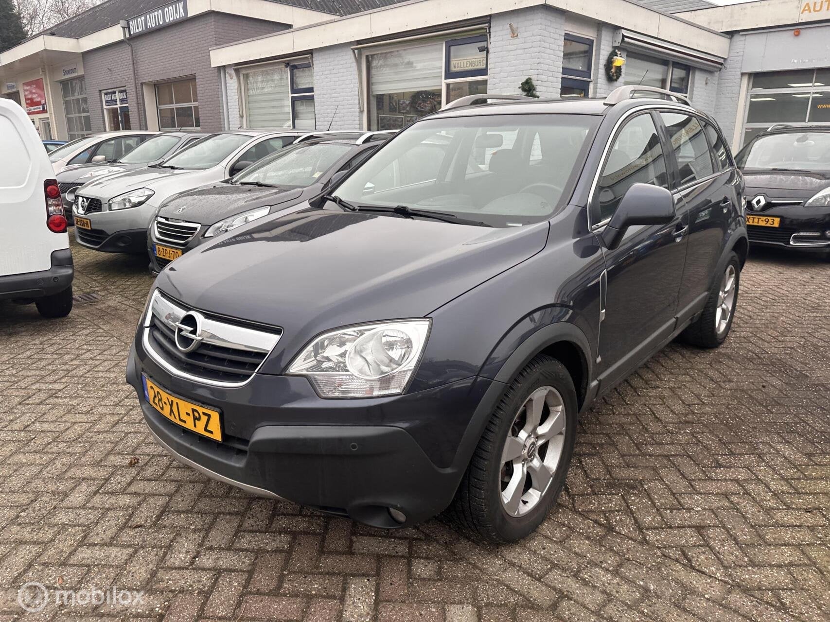 Opel Antara 2.4-16V Enjoy, Auto's, Gebruikt, 4 cilinders, Blauw, Bedrijf