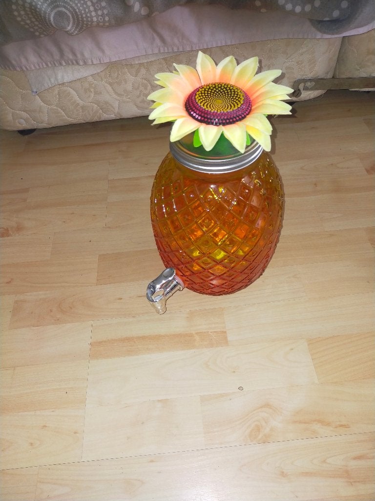 Ananas Tap Glas, Ophalen of Verzenden, Nieuw, Bierglas