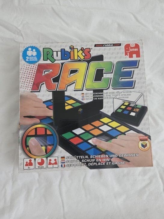 Rubik's Race bordspel, Een of twee spelers, Ophalen, Gebruikt, Jumbo