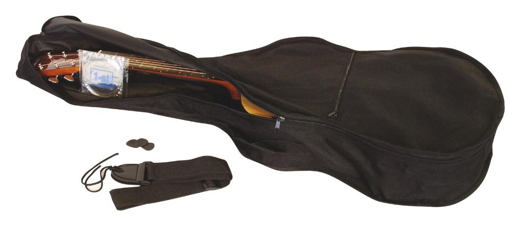 DIMAVERY AC-303 Classical Guitar 1/2 natuur, ., Nieuw, Ophalen of Verzenden, Akoestische gitaar