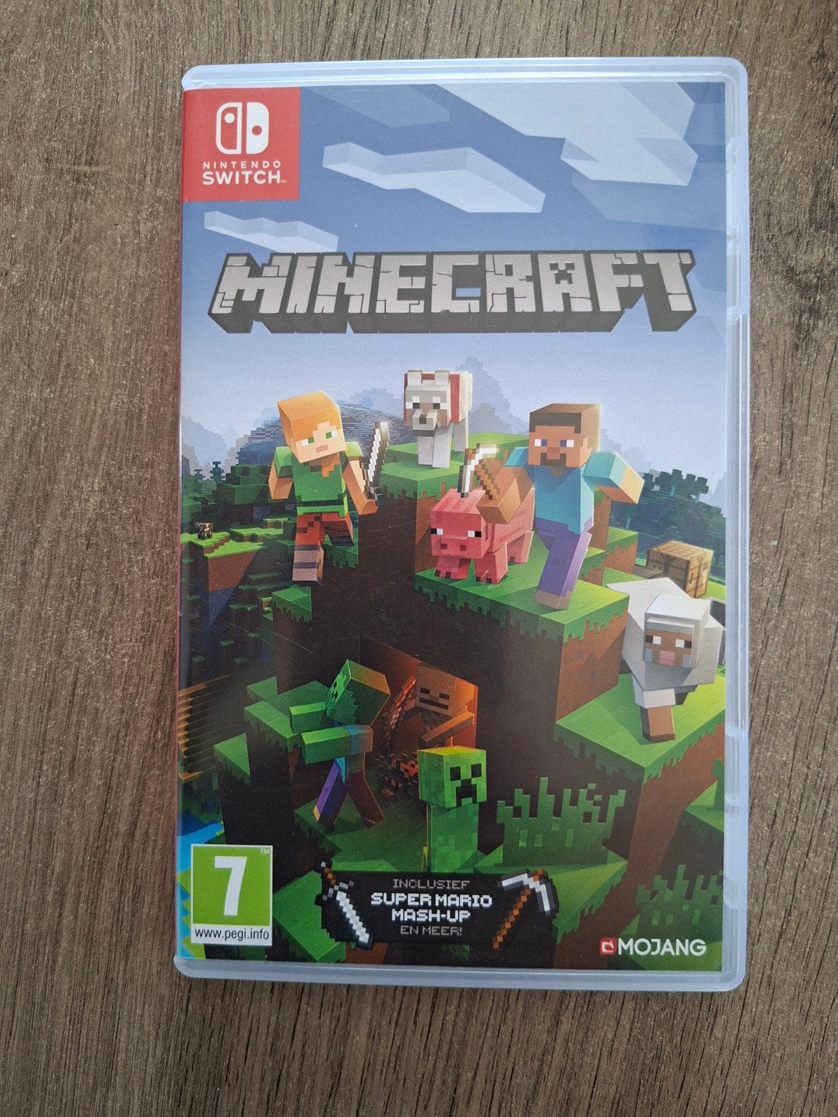 Minecraft Nintendo Switch, Spelcomputers en Games, Games | Nintendo Switch, 3 spelers of meer, Ophalen, Zo goed als nieuw, Vanaf 7 jaar