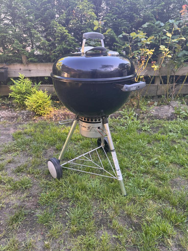 Weber Original Premium Houtskoolbarbecue 47cm, Tuin en Terras, Barbecue-accessoires, Gebruikt, Ophalen