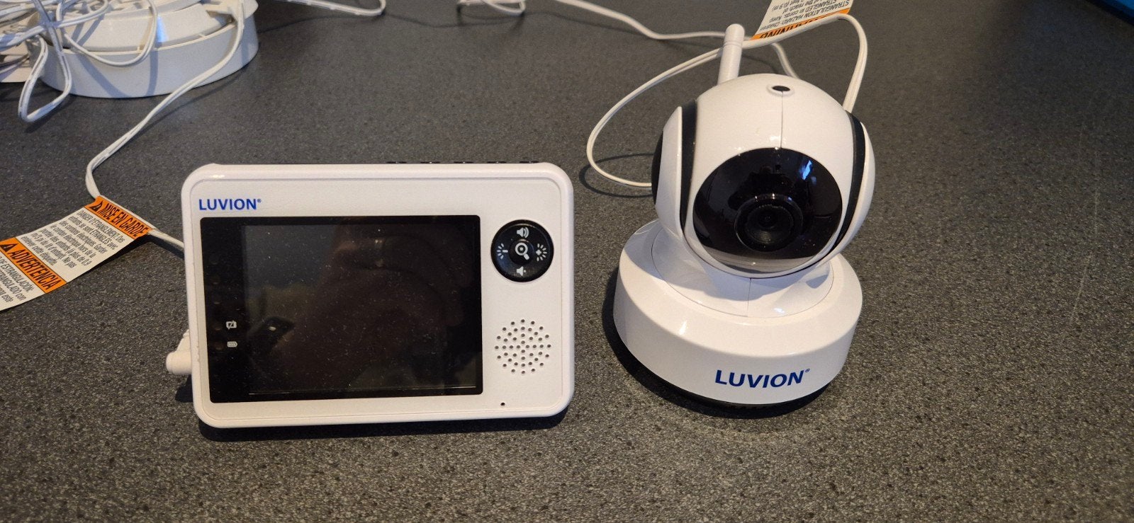 Luvion Essential Digitale Draadloze Babyfoon met Camera, Ophalen of Verzenden, Zo goed als nieuw, 250 meter of meer, Camera