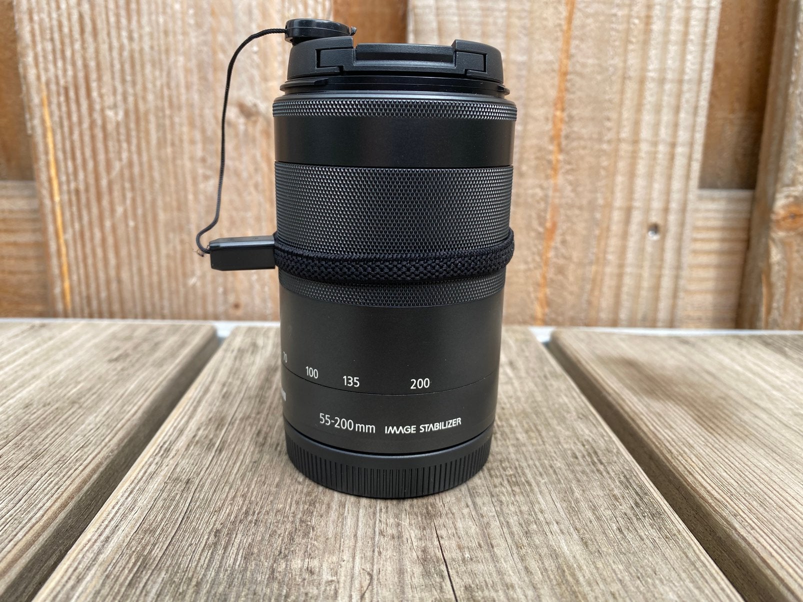Canon EF-M 55-200 lens, Ophalen of Verzenden, Gebruikt, Telelens
