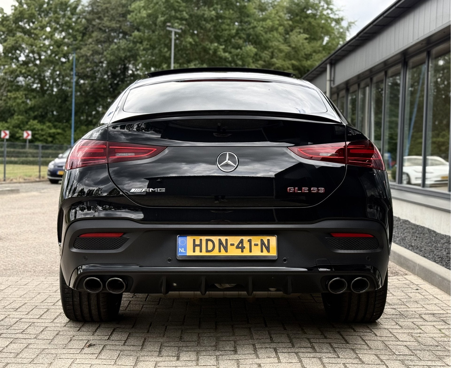 Mercedes-Benz GLE Coupé AMG 53 Hybrid 4MATIC+ Premium Plus, Dealer onderhouden, Gebruikt, Zwart, Leder
