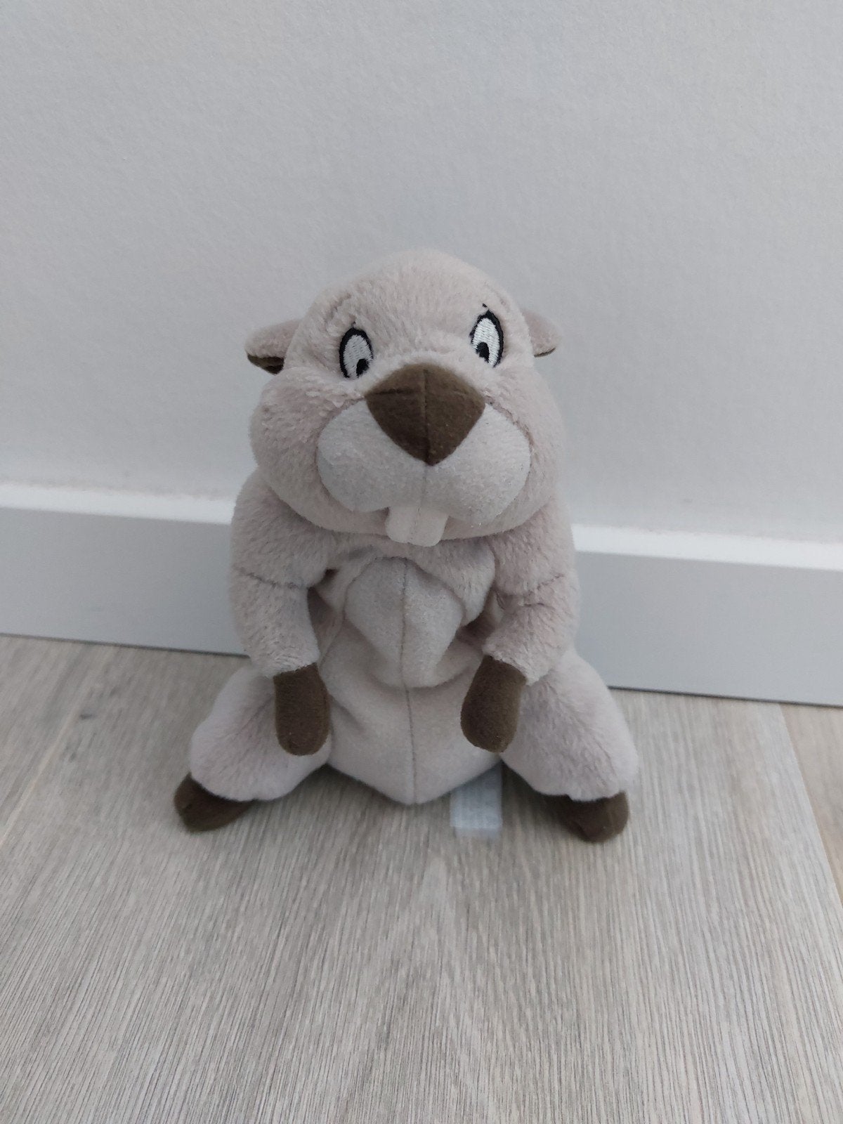 Knuffel Disney mattel gopher Winnie pooh vintage L2227, Ophalen of Verzenden, Zo goed als nieuw, Beer
