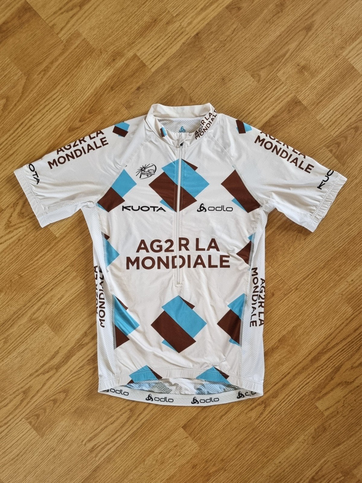 Wielershirt • AG2R La Mondiale • S, Ophalen of Verzenden, Zo goed als nieuw, Kleding