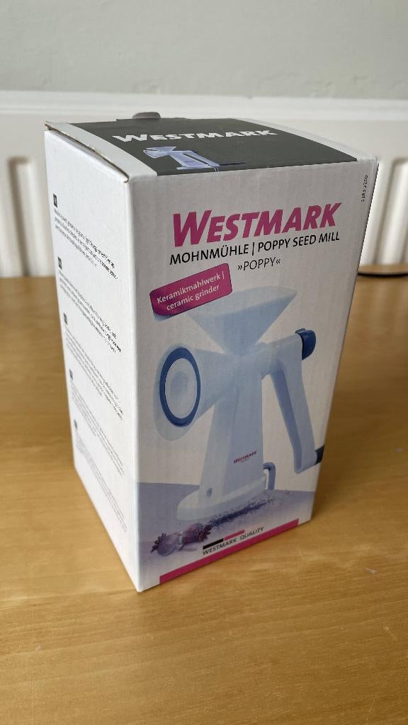 Maanzaadmolen Westmark, Overige typen, Kunststof, Ophalen of Verzenden, Zo goed als nieuw