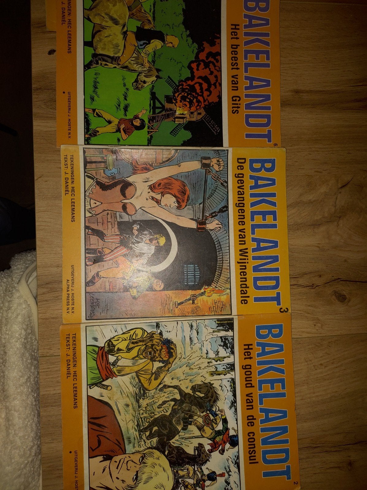 Bakelandt stripboeken - Diverse nummers, Meerdere stripboeken, Ophalen of Verzenden, Gelezen, Hec Leemans, J. Daniel