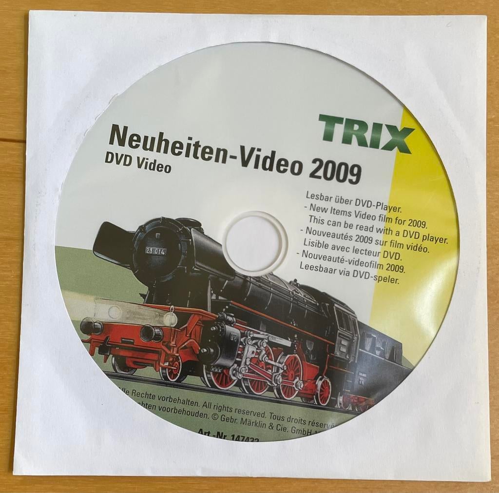 DVD TRIX Neuheiten-Video 2009, Ophalen of Verzenden, Gebruikt, Trein, Overige typen