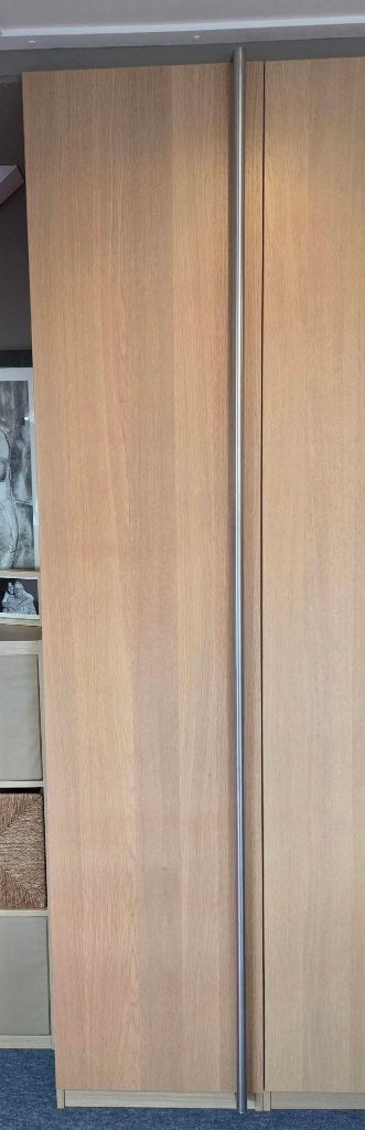 Gratis nette RVS kastgrepen lengte 2m36, Huis en Inrichting, Ophalen, Minder dan 50 cm, 200 cm of meer, Zo goed als nieuw