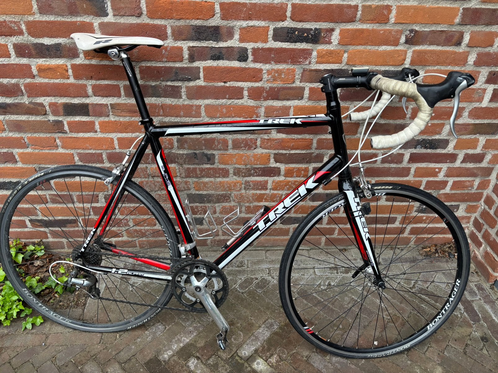 Trek Alpha 1.2 racefiets – maat L, 28 inch, Gebruikt, Carbon, 10 tot 15 versnellingen