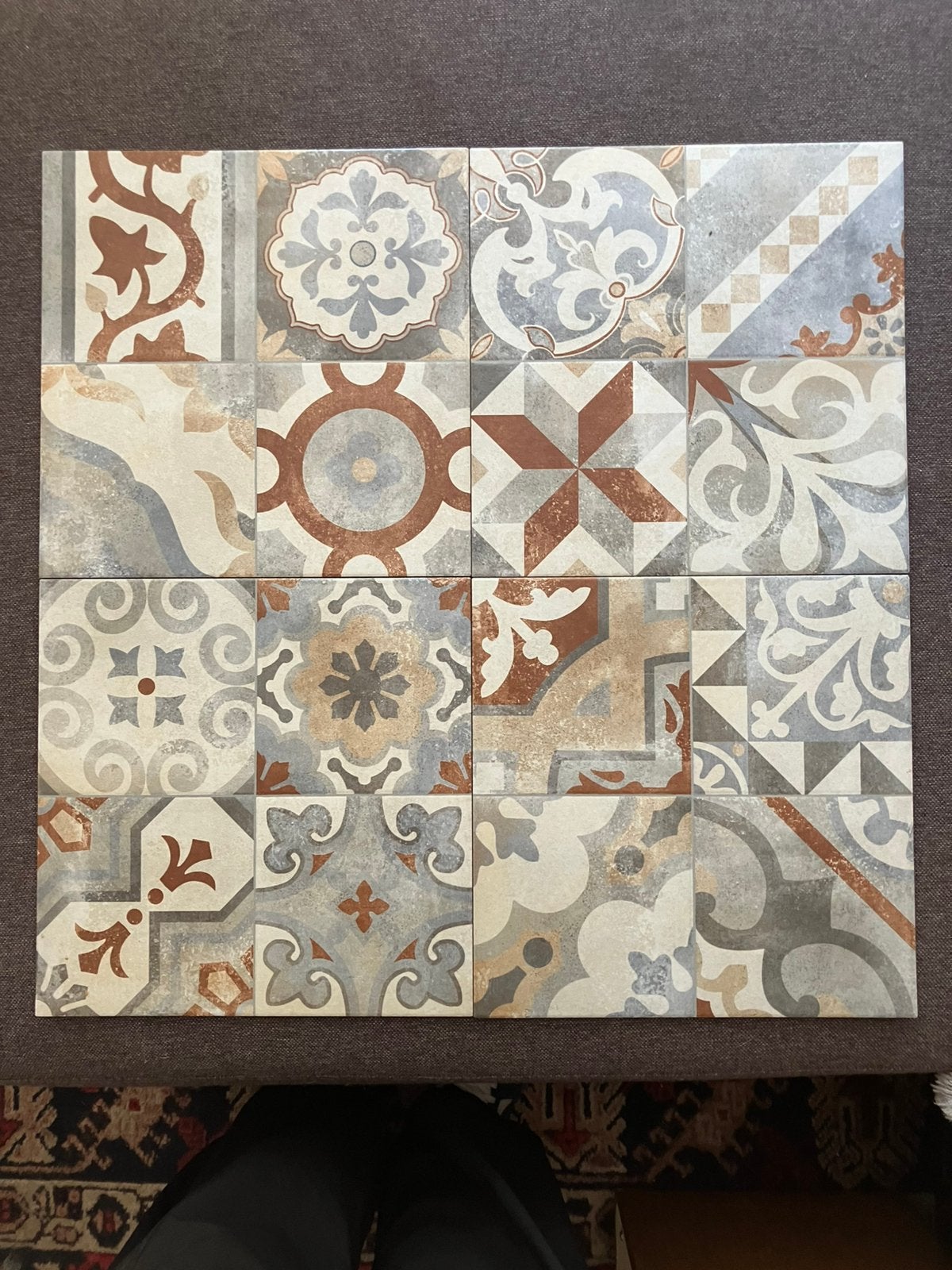 Mix Vloer/Wandtegels 34x34 Keramisch, Ophalen, Keramiek, Nieuw, 20 tot 40 cm