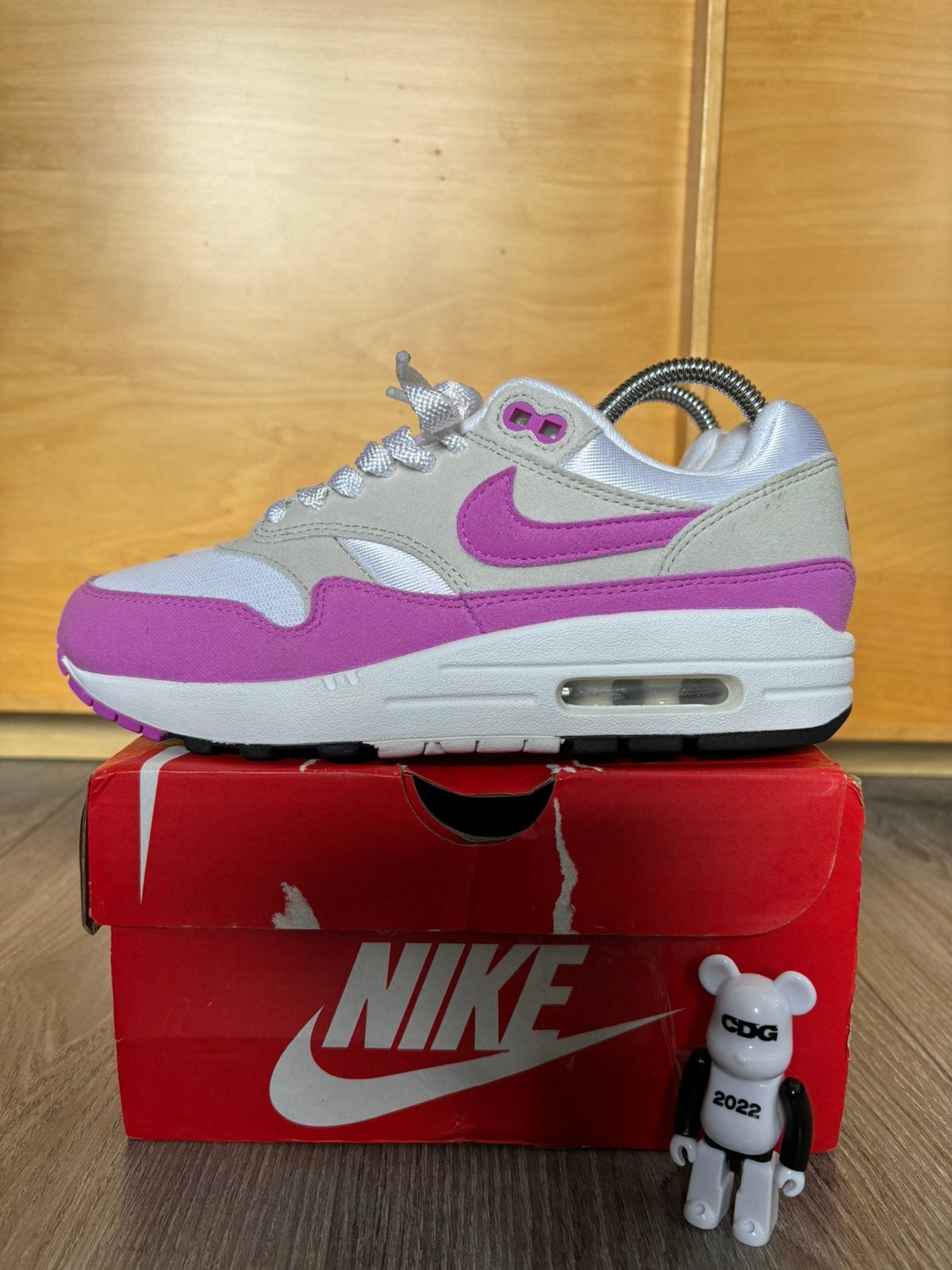 Nike Air Max 1 Fuchsia Dream EU37.5 Nieuw, Nike, Nieuw, Ophalen of Verzenden, Sneakers of Gympen