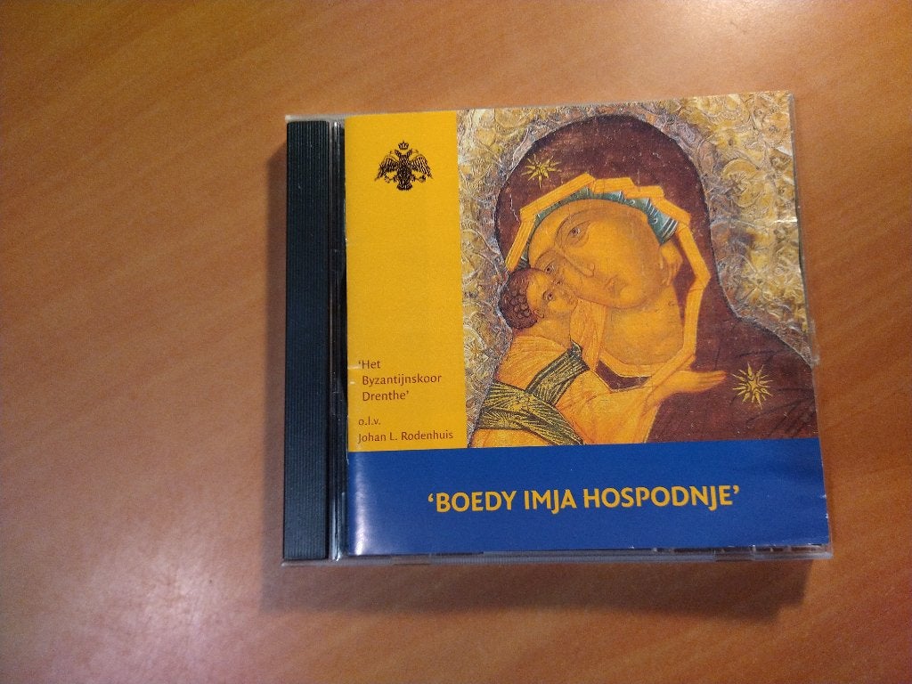 CD Het Byzantijnskoor Drenthe. Boedy Imja Hospodnje, Ophalen of Verzenden, Classicisme, Zo goed als nieuw, Kamermuziek