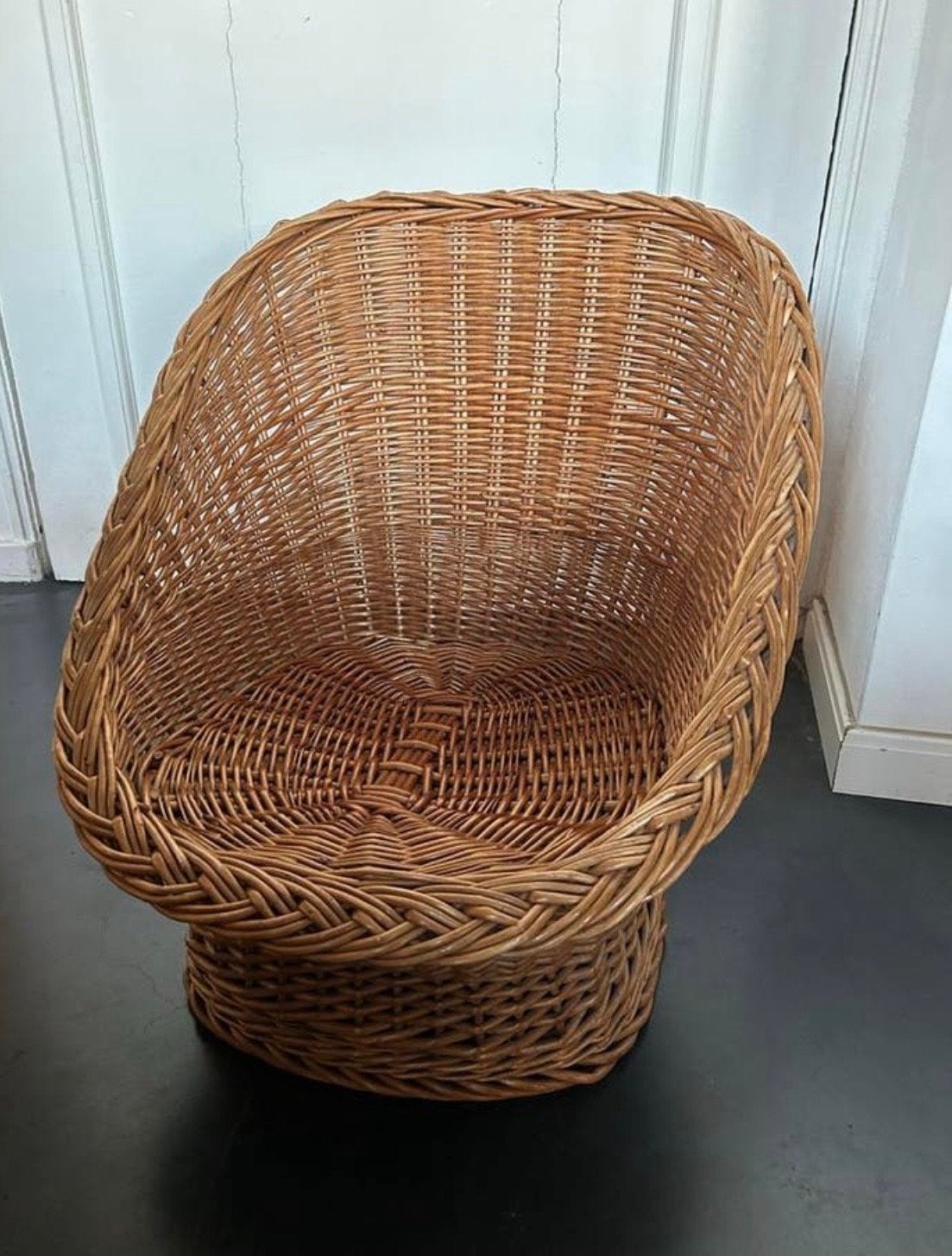 Mooie rotan kinderstoel - Perfect voor kinderkamer/decoratie, Huis en Inrichting, Stoelen, Bruin, Riet of Rotan, Ophalen of Verzenden