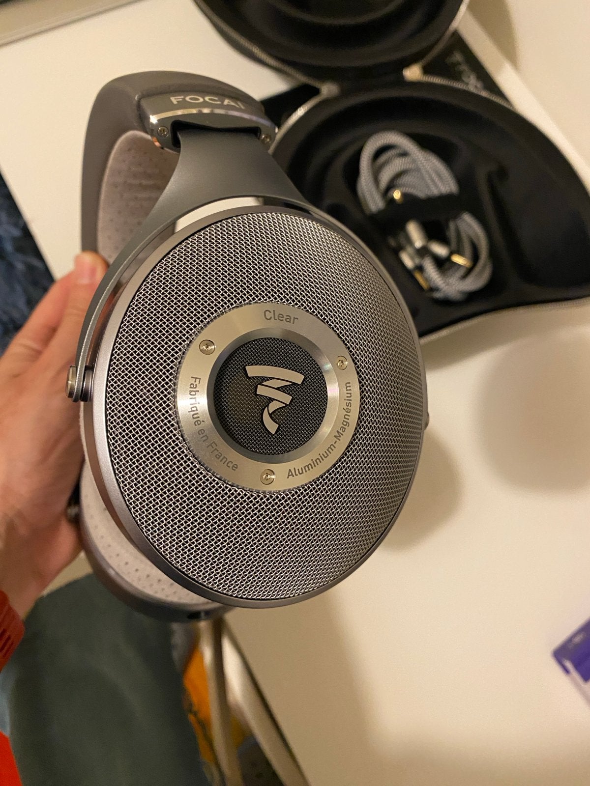 Focal Clear OG Headphones, Overige merken, Ophalen of Verzenden, Zo goed als nieuw, Grijs