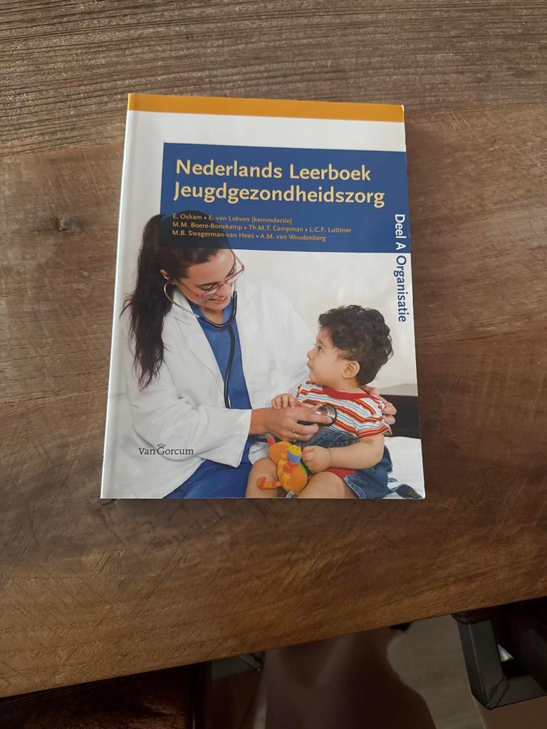 Nederlands Leerboek Jeugdgezondheidszorg Deel A Organisatie, Ophalen of Verzenden, Zo goed als nieuw