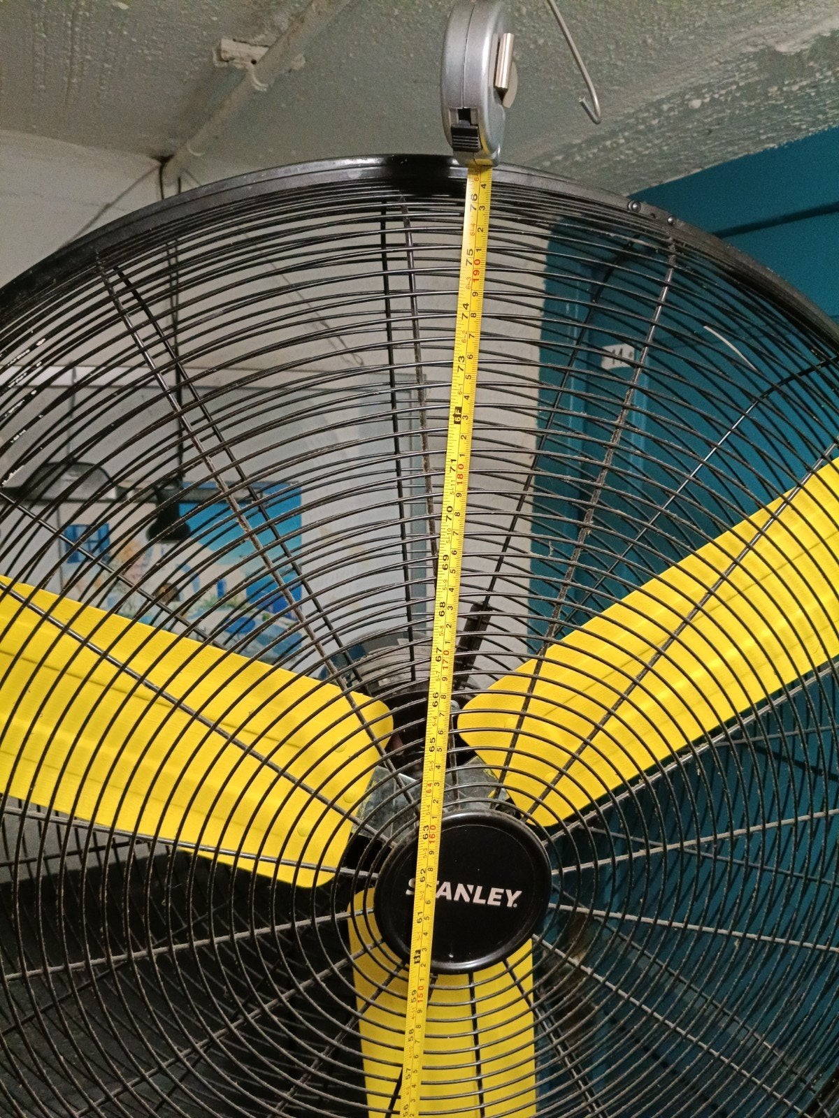 Stanley Statiefventilator - Krachtige Koeling, Witgoed en Apparatuur, Ophalen of Verzenden, Gebruikt, Statiefventilator