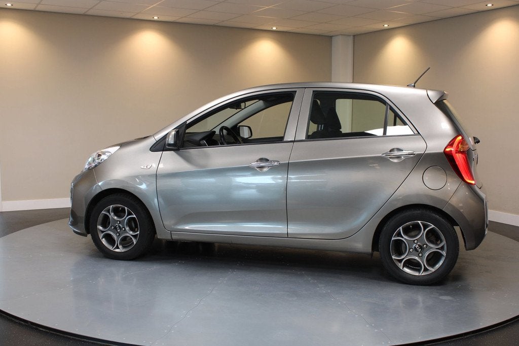 Kia Picanto 1.2 CVVT DynamicLine *Automaat* Climate|Cruise|P, Auto's, Kia, Gebruikt, 4 cilinders, Automatische klimaatregeling