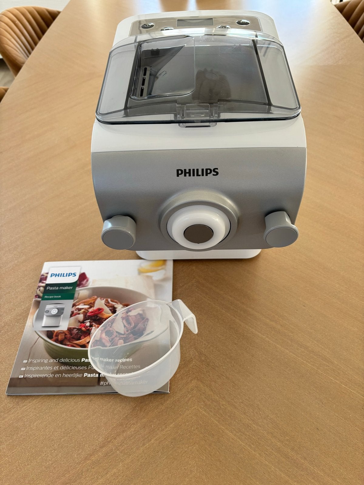 Philips Pastamaker - Zo goed als nieuw, Ophalen, 1 tot 2 liter, Zo goed als nieuw, Vaatwasserbestendig