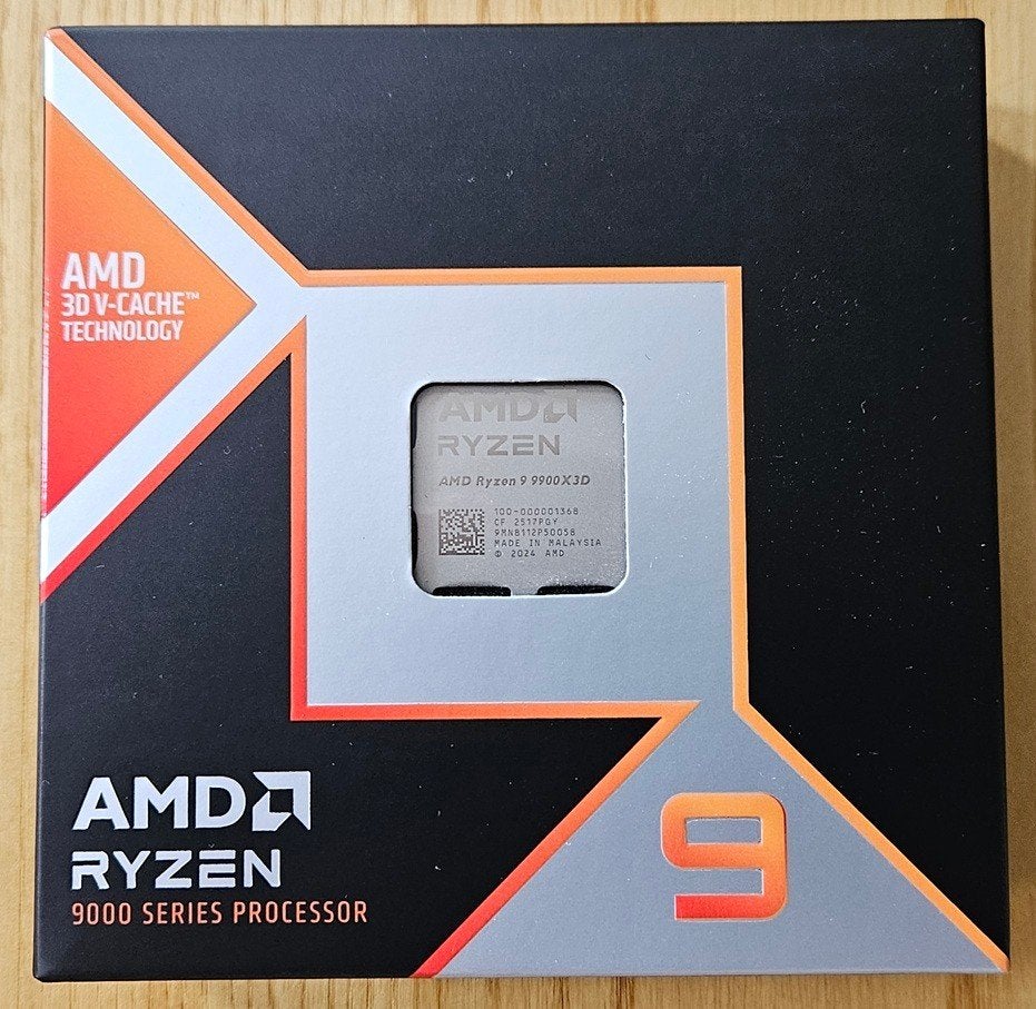 NIEUW: AMD Ryzen 9 9900X3D, AM5, Nieuw, Ophalen of Verzenden, AMD Ryzen 9