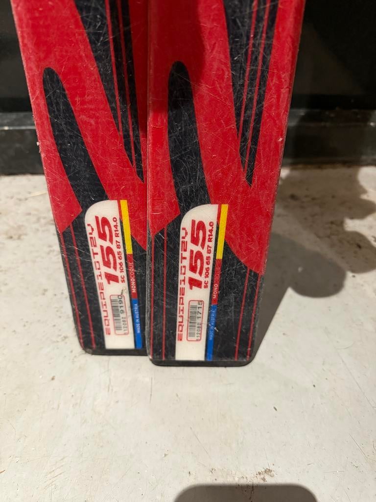 Salomon Equipe T2V Ski's 155 cm, Ophalen, 140 tot 160 cm, Gebruikt, Salomon