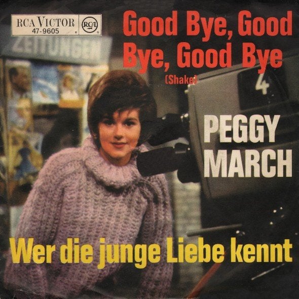 Peggy March - Good BYE Good BYE  vg+ staat top!, Cd's en Dvd's, Vinyl | Nederlandstalig, Verzenden, Gebruikt, Overige formaten