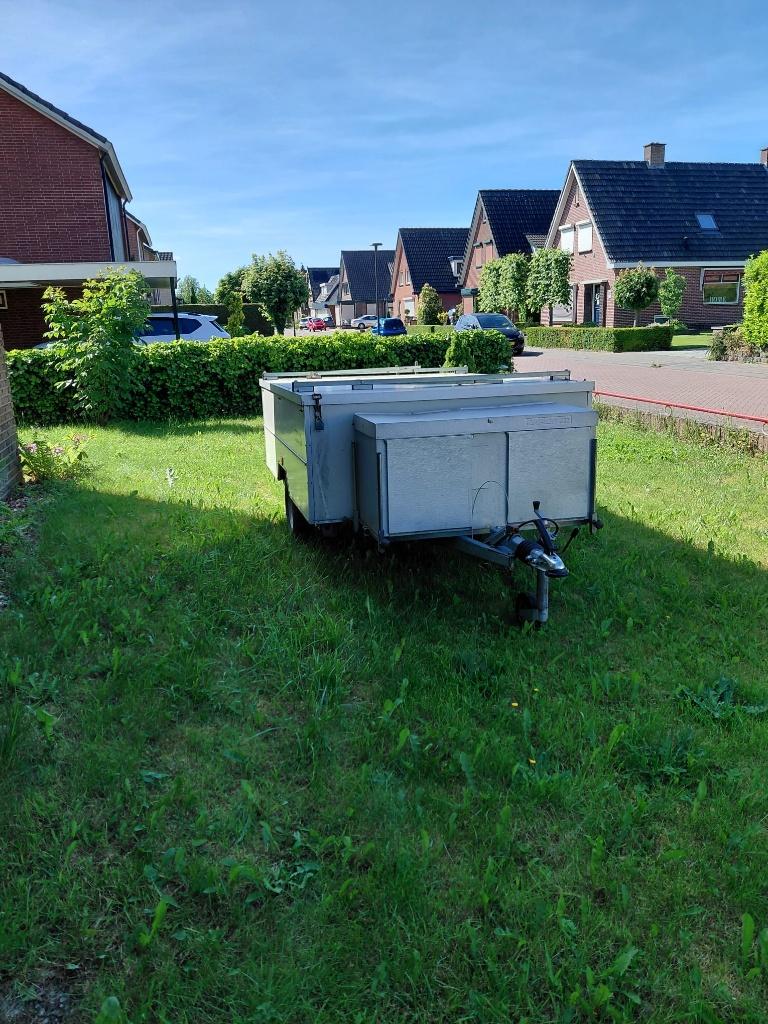 Vouwwagen zonder tent–geschikt als aanhanger / ombouwproject, Ophalen