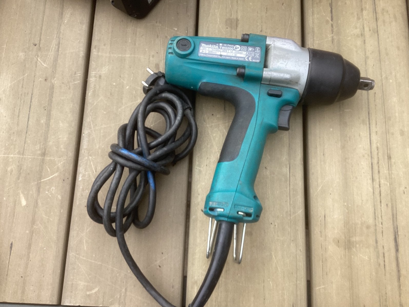 Makita slagmoersleutel type two200, Doe-het-zelf en Verbouw, Gereedschap | Boormachines, Ophalen of Verzenden, Zo goed als nieuw