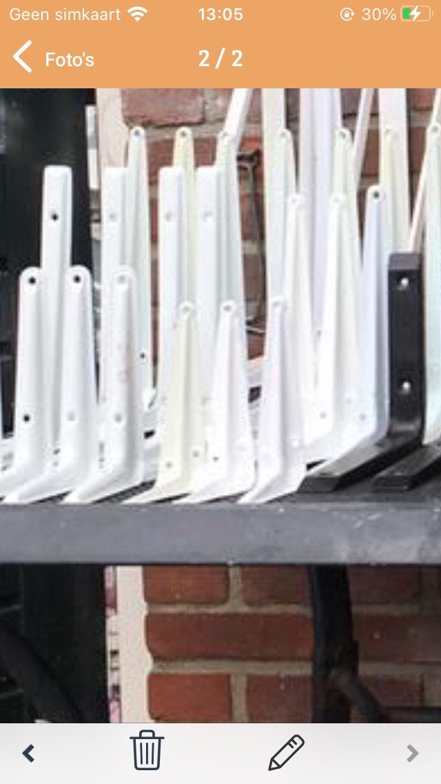 Wand dragers, Huis en Inrichting, Woonaccessoires | Wandplanken en Boekenplanken, Ophalen of Verzenden, Zo goed als nieuw