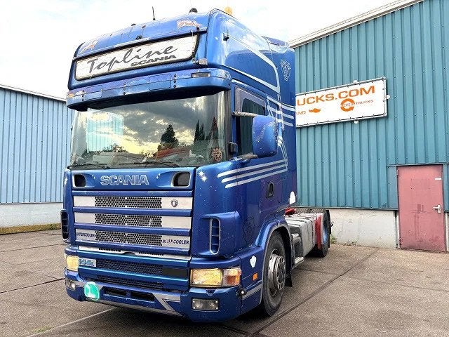Scania R144-460 V8 TOPLINE (EURO 2 / 12+2 GEARS MANUAL GEARB, Euro 2, Achterwielaandrijving, 460 pk, Scania