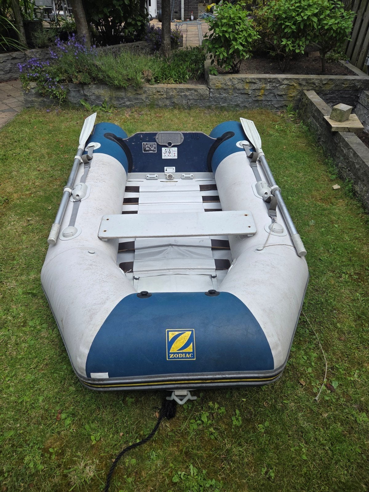 Zodiac C240 rubberboot+  etm elektrische motor, Gebruikt, Elektrisch, Ophalen of Verzenden, Zodiac