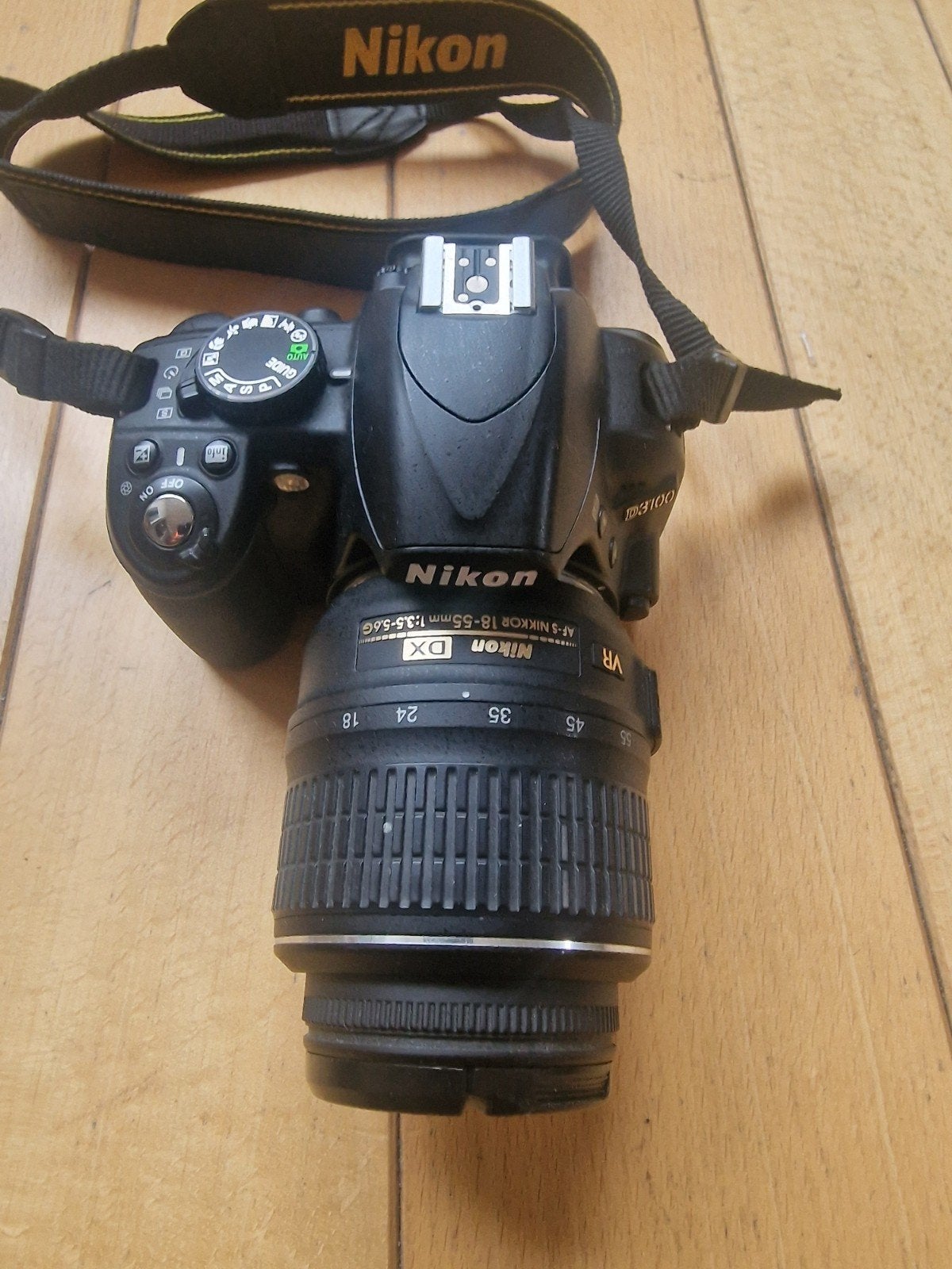 Nikon D3100 spiegelreflexcamera met 2 lenzen en tas, Gebruikt, Spiegelreflex, Ophalen of Verzenden, Nikon