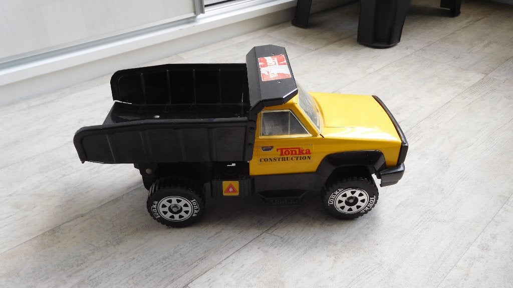 Grote Tonka kiepwagen, Hobby en Vrije tijd, Ophalen of Verzenden, Gebruikt, Auto