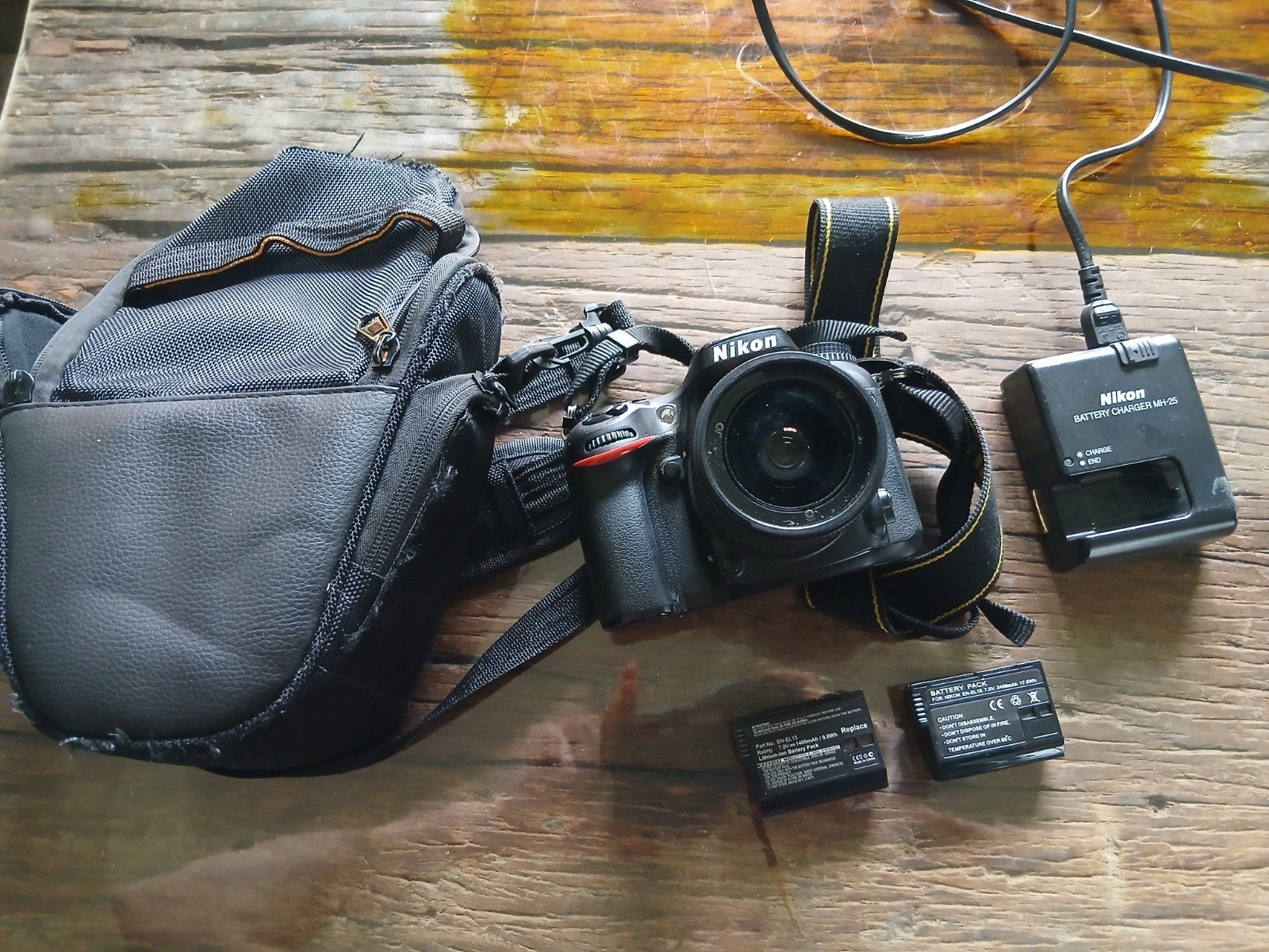 Nikon D7100 Spiegelreflexcamera met lens en accessoires, Beeldstabilisatie, Gebruikt, Spiegelreflex, Verzenden