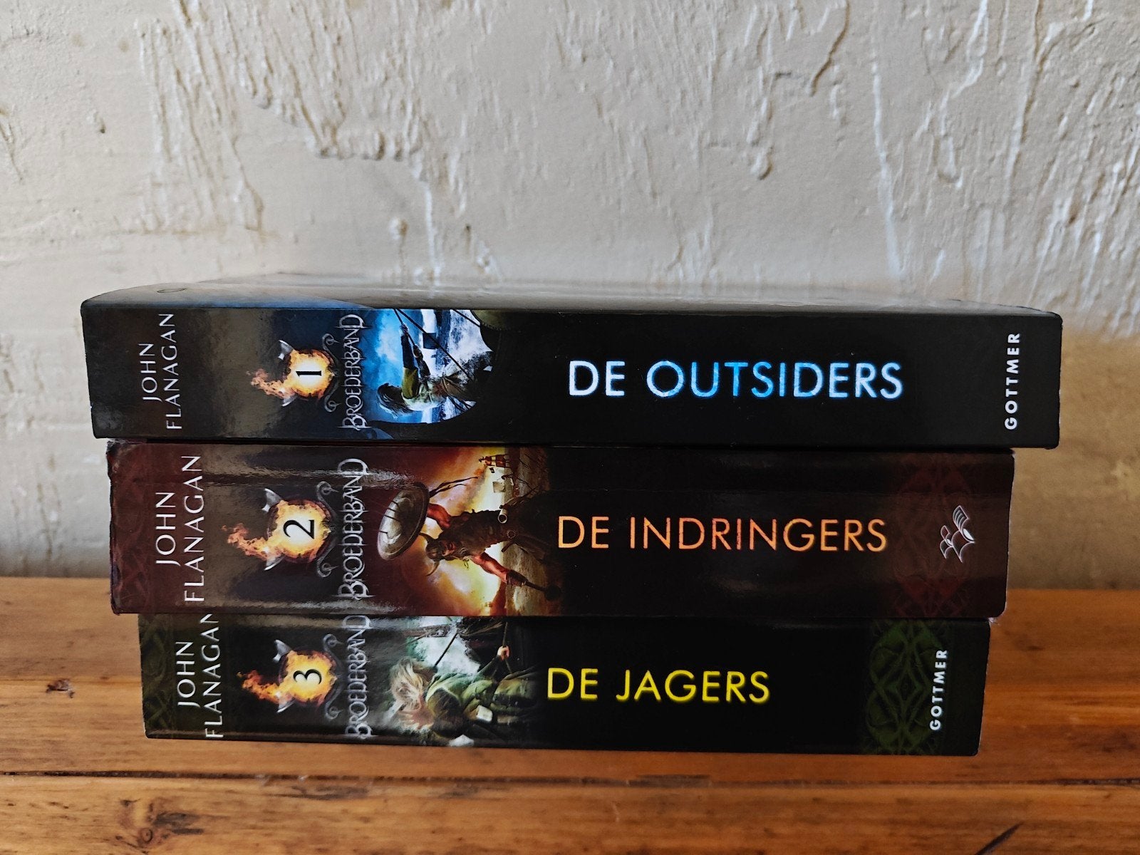 3 Delen van de serie: Broederband., Boeken, Ophalen of Verzenden