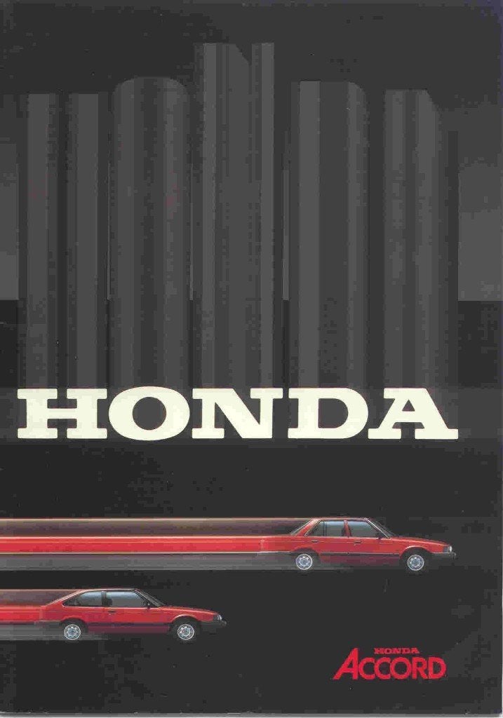 Honda Accord (1985), Verzenden, Nieuw, Honda