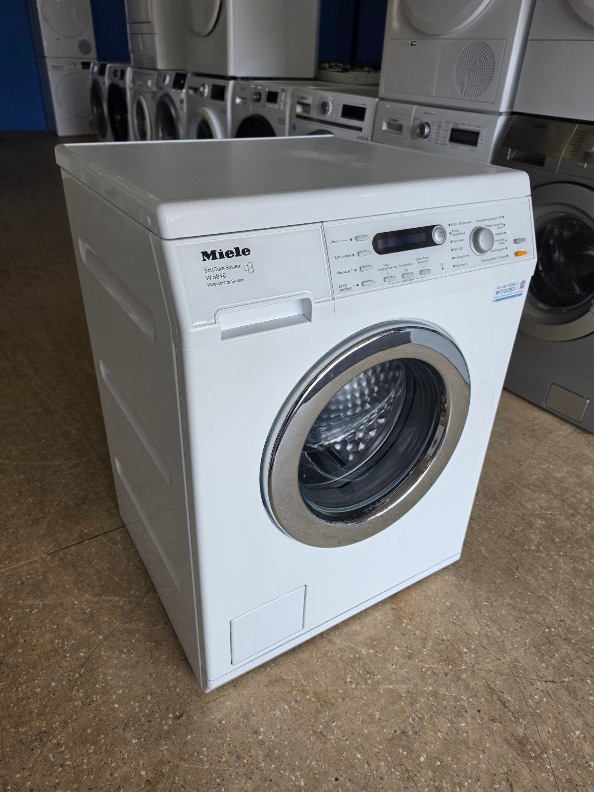 Miele W 5846 Softcare wasmachine | 7 kilo | Gratis thuis 🚚✅, Witgoed en Apparatuur, Wasmachines, Jirnsum, Ophalen of Verzenden